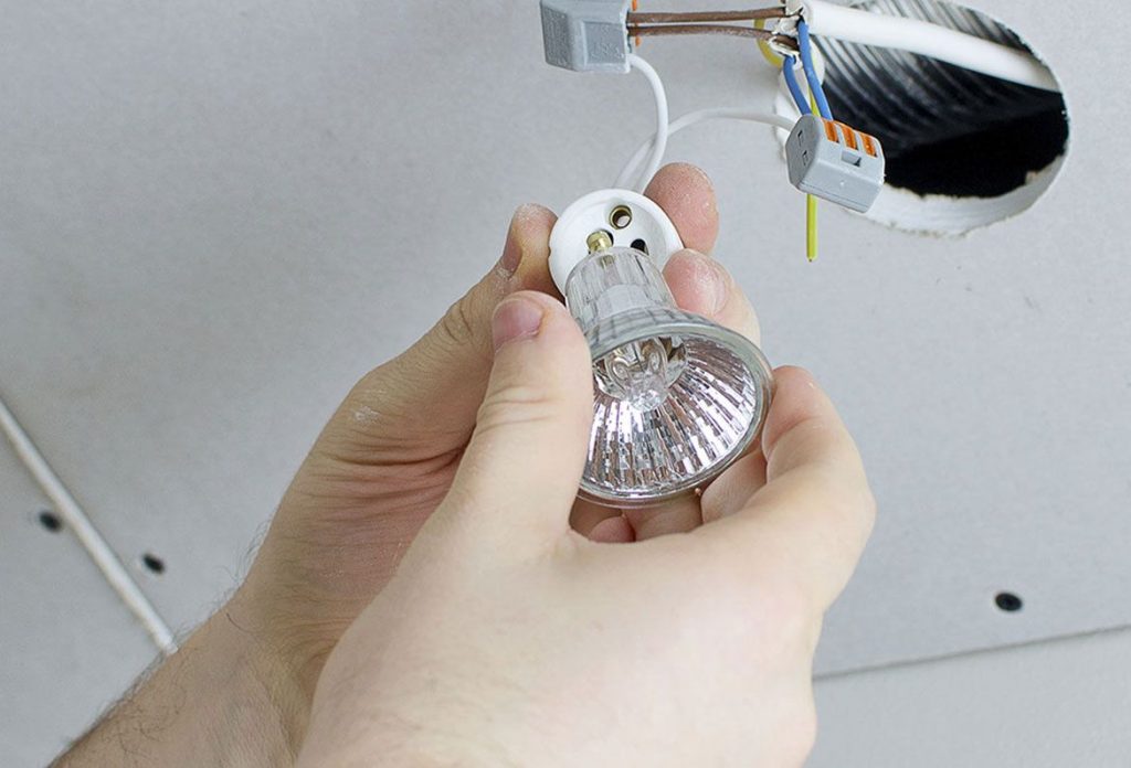 Монтаж светильников Монтаж светильников